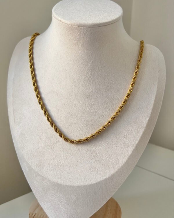 Çelik Klasik Zincir Kolye 40+5cm