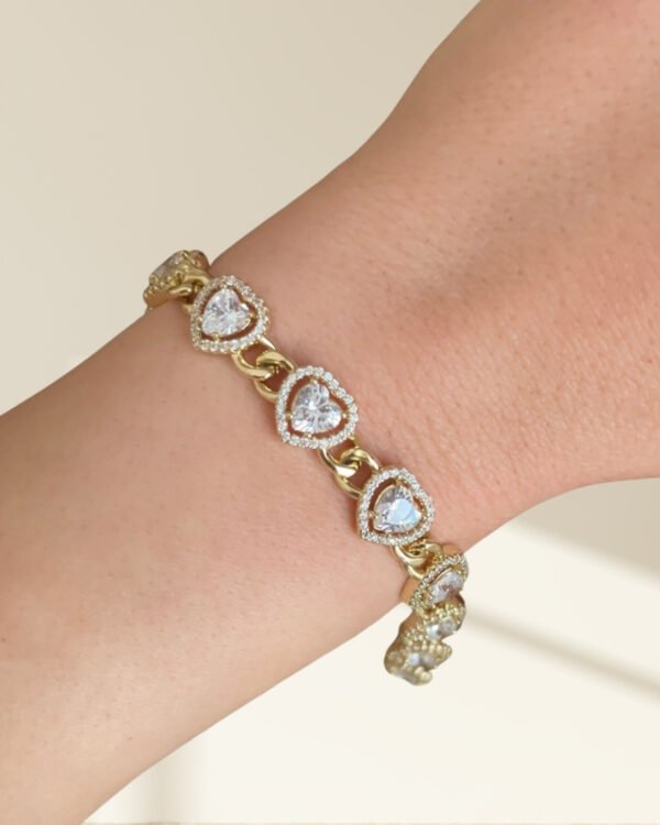 Xuping Kalpli Taşlı Bileklik
