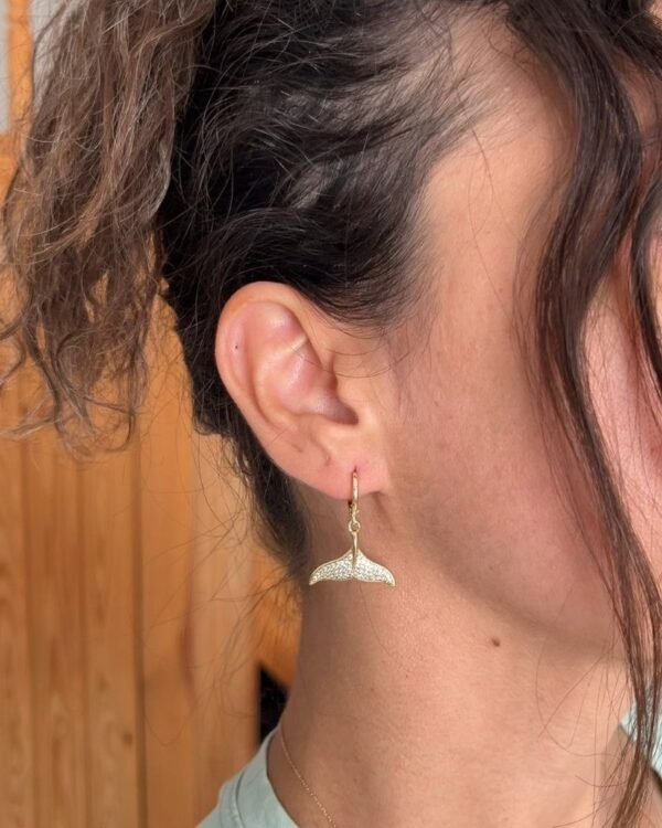 Alternative view of Xuping Taşlı Kuyruk Küpe