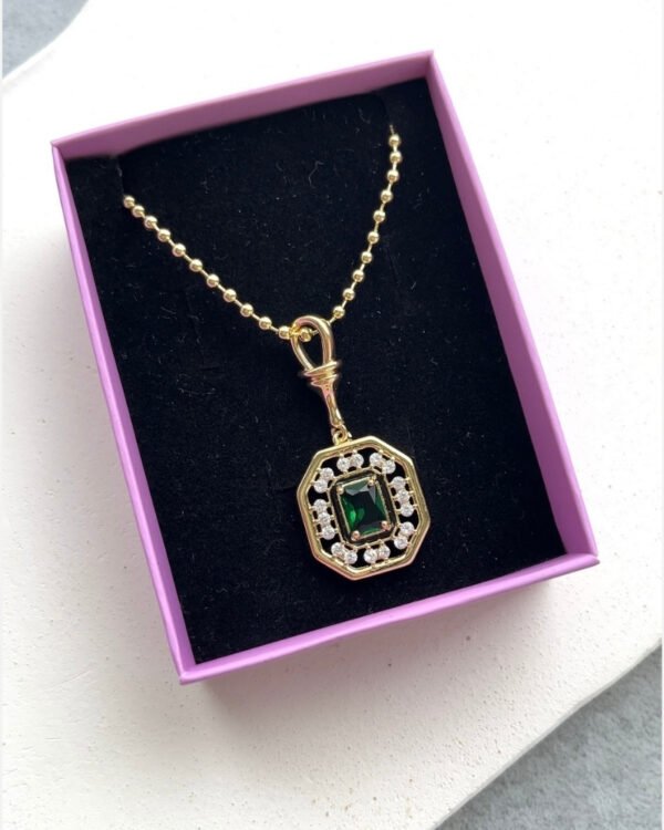 Alternative view of Altın Kaplama Serenay Kolyesi