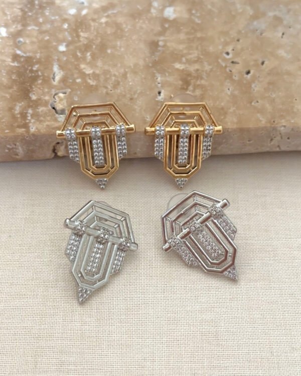 Altın Kaplama Serenay Küpesi