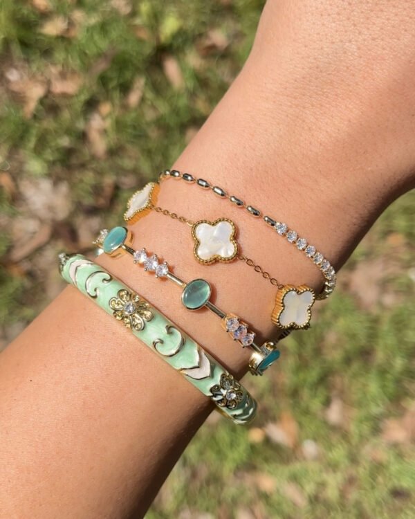 Alternative view of Altın Kaplama Kelepçe Bileklik