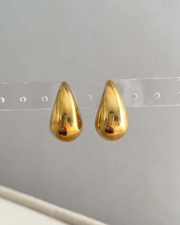 Altın Kaplama Damla Küpe