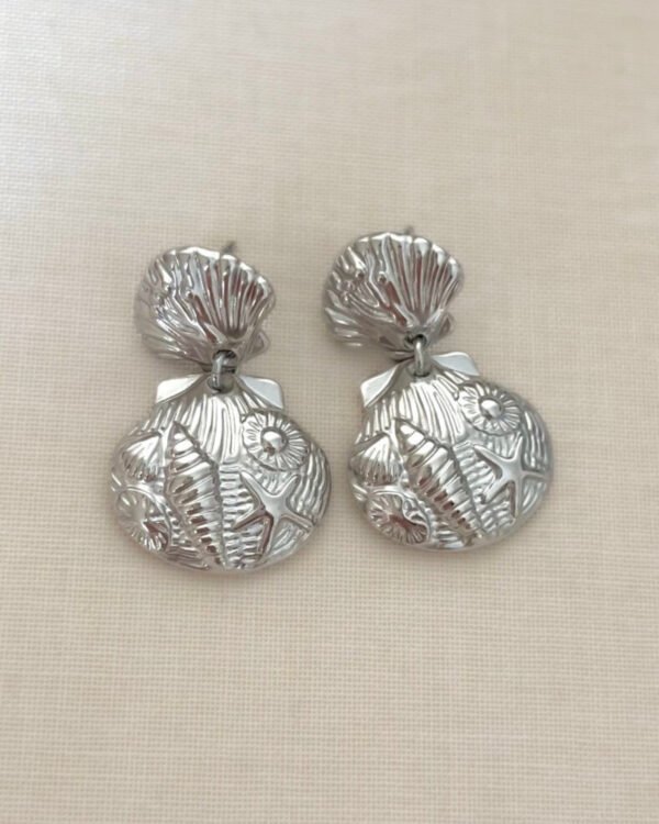 Çelik Yaz Temalı Küpe