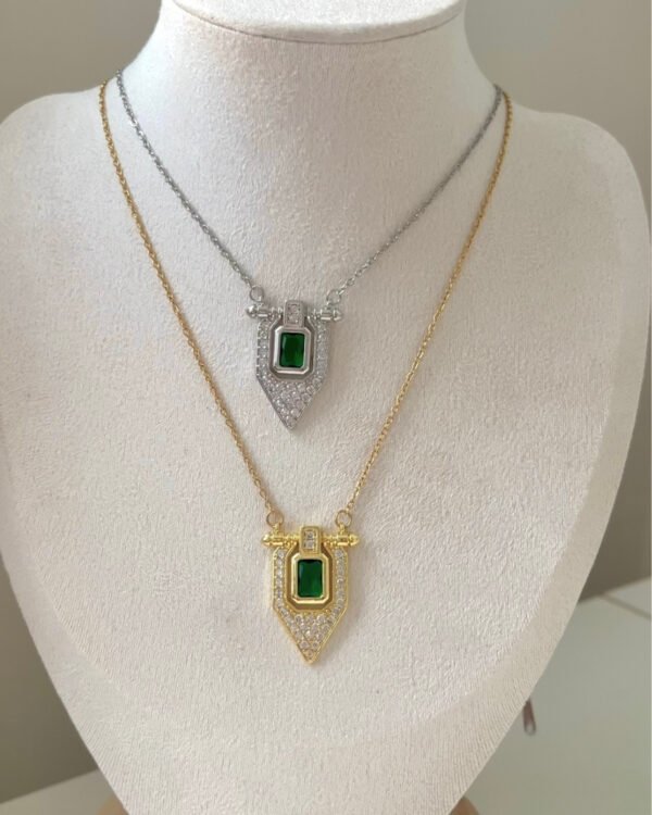 Altın Kaplama Serenay Kolye 42+6cm