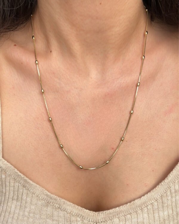 Xuping Topçuk Detaylı Kolye 55cm