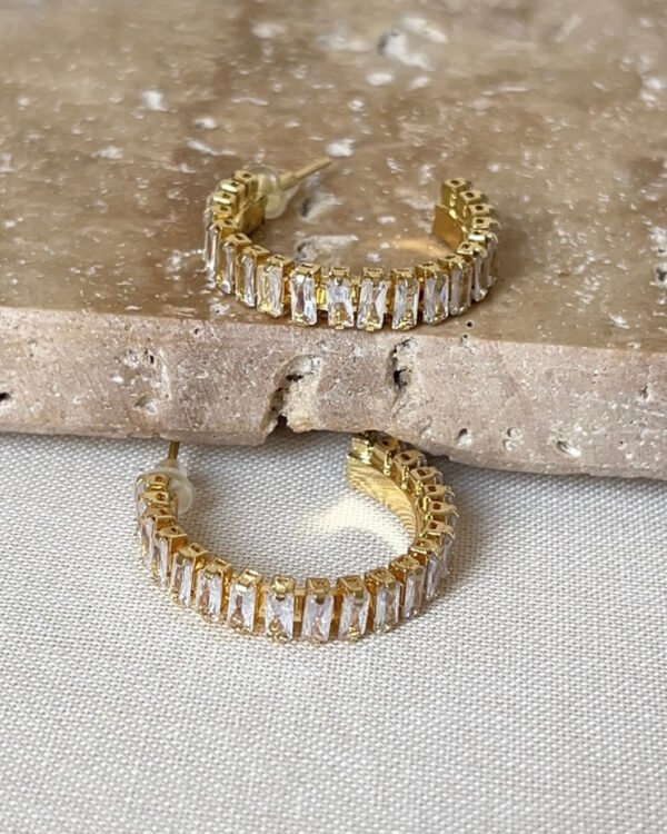 Çelik Suyolu Halka Küpe