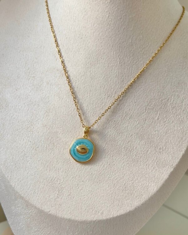 Çelik İstiridye Kolye 42+6cm