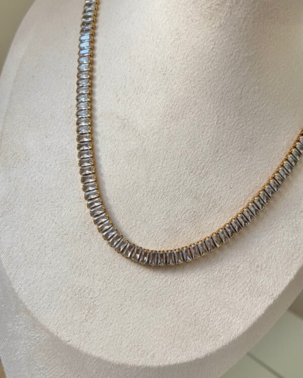 Alternative view of Çelik Suyolu Kolye 40+5cm