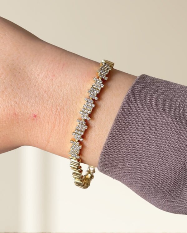 Alternative view of Xuping Ortası Taşlı Bileklik 17+2cm