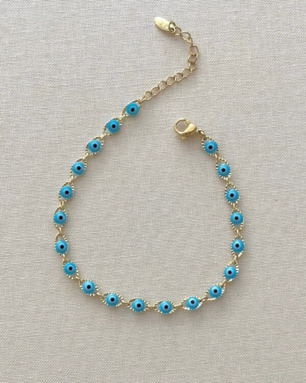 Xuping Nazar Boncuklu Mavi Bileklik